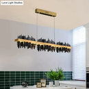 GobekUsa Irene - Iceberg Design Modern LED Chandelier Lighting For Dining Room