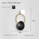 GobekUsa Elegant LED Wall Sconce - Nordic Bedroom & Living Room Decor Light