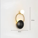 GobekUsa Elegant LED Wall Sconce - Nordic Bedroom & Living Room Decor Light