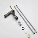 GobekUsa Basin Faucet: Gold, Black, Chrome Bathroom Tap for Washbasin with Hot Cold Water