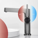 GobekUsa Basin Faucet: Gold, Black, Chrome Bathroom Tap for Washbasin with Hot Cold Water