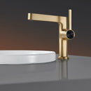 GobekUsa Basin Faucet: Gold, Black, Chrome Bathroom Tap for Washbasin with Hot Cold Water