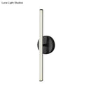 GobekUsa Modern Gold and Black LED Wall Sconce for Bathrooms