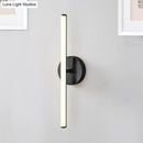 GobekUsa Modern Gold and Black LED Wall Sconce for Bathrooms