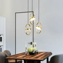 GobekUsa Gold Pendant Lights for Bedroom Kitchen Dining Room Decor