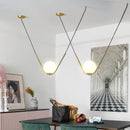 GobekUsa Golden Black Perle Trio Pendant - Metal G9 LED Linear Dining Light