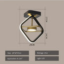 GobekUsa LED Ceiling Light Chandelier for Home Living Room Bedroom Dining Decor, Gold/Black Fixtures