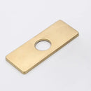 Modern gold black & silver hole cover deck plate kitchen faucet accessory by Decorbites