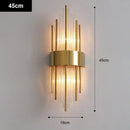 GobekUsa Gold Stainless Steel LED Wall Sconce for Elegant Indoor Lighting