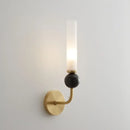 GobekUsa Copper Base Glass Shade Wall Lamp for Modern Living Room Decor