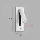 GobekUsa LED Wall Lamp: Rotatable Aluminum Sconces for Home and Hotel Bedroom-Living Room Decor