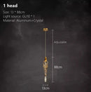 GobekUsa Branch Art Cage Crystal Chandelier for Modern Dining Room Lighting