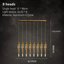 GobekUsa Branch Art Cage Crystal Chandelier for Modern Dining Room Lighting