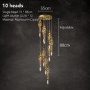 GobekUsa Branch Art Cage Crystal Chandelier for Modern Dining Room Lighting