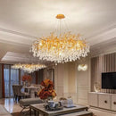 GobekUsa Crystal Ceiling Chandelier: Modern Luxury for Living, Dining, Bedroom, Hotel, Hall, Home Decor