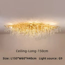 GobekUsa Crystal Ceiling Chandelier: Modern Luxury for Living, Dining, Bedroom, Hotel, Hall, Home Decor