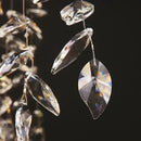 GobekUsa Branch Crystal Chandelier: Luxury LED Ceiling Light for Living Room & Dining Room