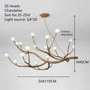 GobekUsa Glass Bubble Resin Pendant Light Chandelier LED Lamps for Home Decoration