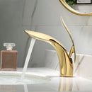 GobekUsa Brass Basin Faucet: Hot & Cold Water Mixer for Bathroom Vanity Sink