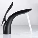 GobekUsa Brass Basin Faucet: Hot & Cold Water Mixer for Bathroom Vanity Sink