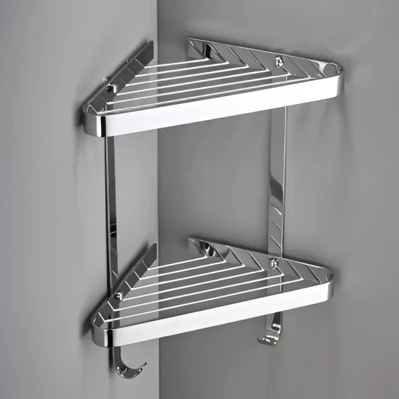 GobekUsa Brass Bathroom Shower Rack Wall Mounted Shelf, photo 12 of 15