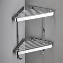 GobekUsa Brass Bathroom Shower Rack Wall Mounted Shelf