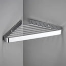 GobekUsa Brass Bathroom Shower Rack Wall Mounted Shelf