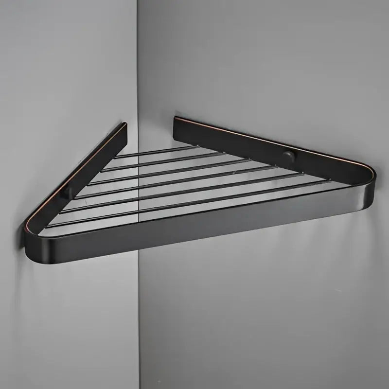 GobekUsa Brass Bathroom Shower Rack Wall Mounted Shelf, photo 9 of 15