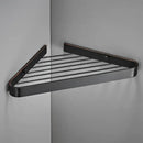 GobekUsa Brass Bathroom Shower Rack Wall Mounted Shelf