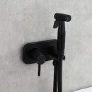 GobekUsa Brass Bidet Sprayer Set with Hot and Cold Faucet - High Pressure Toilet Shower