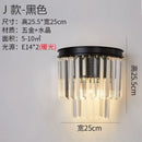 GobekUsa Crystal Modern Wall Sconce Lamp for Bedroom & Living Room