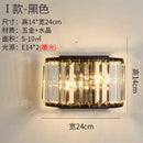 GobekUsa Crystal Modern Wall Sconce Lamp for Bedroom & Living Room