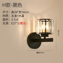 GobekUsa Crystal Modern Wall Sconce Lamp for Bedroom & Living Room
