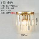 GobekUsa Crystal Modern Wall Sconce Lamp for Bedroom & Living Room