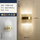 GobekUsa Crystal Modern Wall Sconce Lamp for Bedroom & Living Room