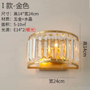 GobekUsa Crystal Modern Wall Sconce Lamp for Bedroom & Living Room