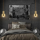 GobekUsa Brass Trumpet Pendant Light - Stylish Nordic Design for Bedroom, Hallway, Bar