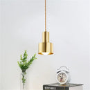 GobekUsa Brass Trumpet Pendant Light - Stylish Nordic Design for Bedroom, Hallway, Bar