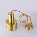 GobekUsa Brass Trumpet Pendant Light - Stylish Nordic Design for Bedroom, Hallway, Bar