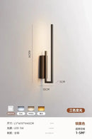 GobekUsa Brass Wall Light Sconce, Dimmable & Modern for Foyer, Bedroom, Restaurant & Aisle