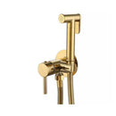 GobekUsa Brushed Gold Toilet Bidet Sprayer Set for Stylish Bathroom Upgrade