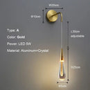GobekUsa Bubble Crystal Chandelier Hanging Lamp: Modern LED Pendant Lights for Home Decor
