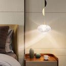 GobekUsa Bubble Crystal Pendant Light: Modern Kitchen Dining Room Hanging Lamp for Home Decor