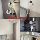 GobekUsa Bubble Crystal Pendant Lights: Nordic LED Hanging Lamps for Living Room, Bedroom & Dining Area
