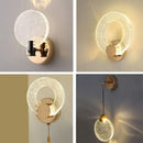 GobekUsa Bubble Crystal Pendant Lights: Nordic LED Hanging Lamps for Living Room, Bedroom & Dining Area