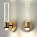 GobekUsa Bubble Crystal LED Wall Sconces for Home Indoor Decor