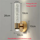 GobekUsa Bubble Crystal LED Wall Sconces for Home Indoor Decor