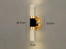GobekUsa Gold Vanity Lights 2-Light Bathroom Sconces for Modern Mirrors