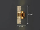 GobekUsa Gold Vanity Lights 2-Light Bathroom Sconces for Modern Mirrors