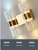 GobekUsa Gold Vanity Lights 2-Light Bathroom Sconces for Modern Mirrors